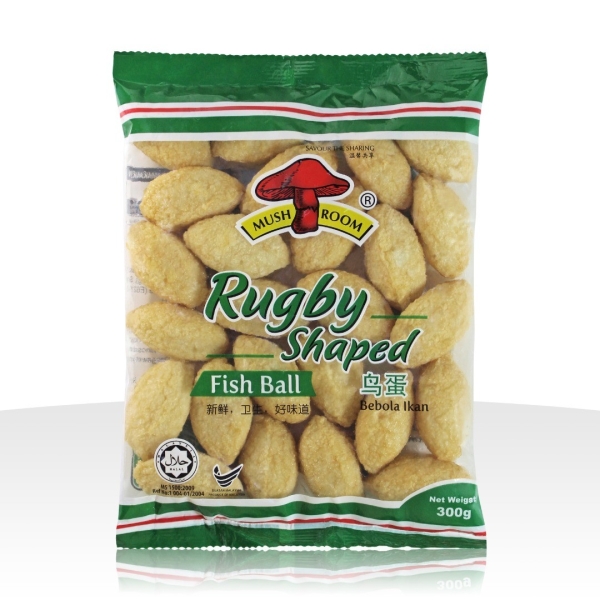 QL Rugby (300g) Fish Ball and Fish Cake Selangor, Malaysia, Kuala Lumpur (KL), Kepong Supplier, Delivery, Supply, Supplies | H&H FROZEN WHOLESALE