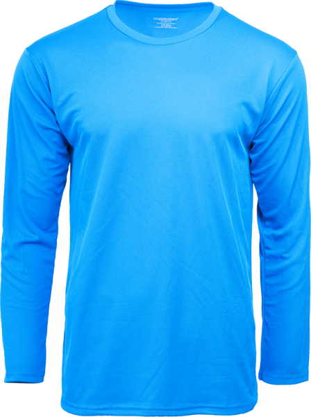 CRR36403 Sapphire Long Sleeve Performance Tee CRR 36400 Dry Fit Round Neck Tee Johor Bahru (JB), Malaysia, Kuala Lumpur (KL), Selangor, Singapore Supplier, Suppliers, Supply, Supplies | M Sport Apparel