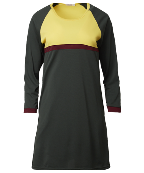 SMW 1603 Forest Green-Daisy-Maroon Fadhilah SMW 1600 Muslimah Johor Bahru (JB), Malaysia, Kuala Lumpur (KL), Selangor, Singapore Supplier, Suppliers, Supply, Supplies | M Sport Apparel