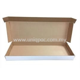 5 Panel White Paper Box