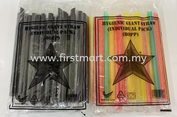  Giant Straw Drinking Straw Biodegradable & Plastic Packaging Malaysia, Selangor, Kuala Lumpur (KL), Sungai Besar, Kuala Selangor, Sekinchan Wholesaler, Supplier, Supply, Supplies | First Mart Vital Sdn Bhd