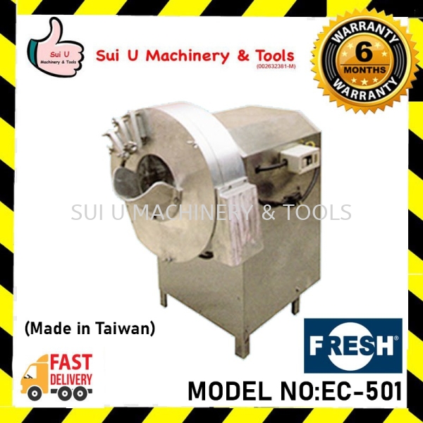 FRESH EC-501 0.37kW/230V/50Hz Vegetable Cutter Kitchen Machine (Made in Taiwan) Vegetable Cutter Kitchen Machine Food Processing Machine Kuala Lumpur (KL), Malaysia, Selangor, Setapak Supplier, Suppliers, Supply, Supplies | Sui U Machinery & Tools (M) Sdn Bhd