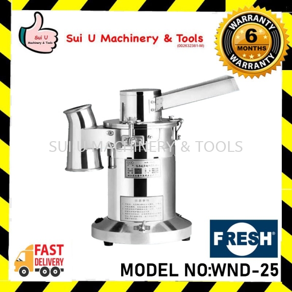 FRESH WND-25 1.8kW/230V/50Hz Grinding Machine Kitchen Machine Kitchen Machine Food Processing Machine Kuala Lumpur (KL), Malaysia, Selangor, Setapak Supplier, Suppliers, Supply, Supplies | Sui U Machinery & Tools (M) Sdn Bhd