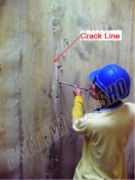 Crack Injection Resin Building Repair Kuala Lumpur (KL), Malaysia, Selangor, Cheras Service | T-Set (M) Sdn Bhd