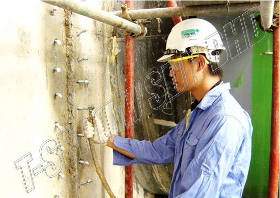 Polyurethane Foam Grout Injection (Water Leakage) Building Repair Kuala Lumpur (KL), Malaysia, Selangor, Cheras Service | T-Set (M) Sdn Bhd
