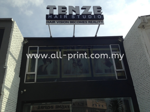 Tenze Hair - EG Box UP LED Conceal Lettering EG Box Up Led Conceal Lettering Signboard Selangor, Malaysia, Kuala Lumpur (KL), Shah Alam Manufacturer, Supplier, Supply, Supplies | ALL PRINT INDUSTRIES