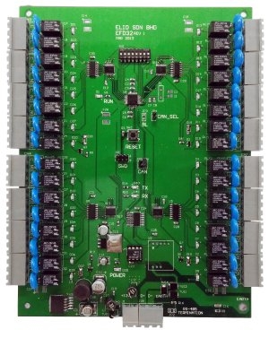 EFD32. Elid I/O Board  ELID Door Access System Johor Bahru JB Malaysia Supplier, Supply, Install | ASIP ENGINEERING