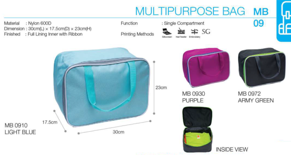 MB09 Multipurpose Bag Bag Premium Gift Johor Bahru (JB), Malaysia, Kuala Lumpur (KL), Selangor, Singapore Supplier, Suppliers, Supply, Supplies | M Sport Apparel