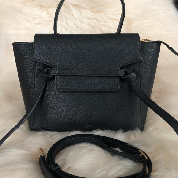 (SOLD) Celine Nano Belt Bag in Black with Long Strap Celine Kuala Lumpur (KL), Selangor, Malaysia. Supplier, Retailer, Supplies, Supply | BSG Infinity (M) Sdn Bhd