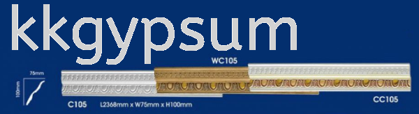 C105 & WC105 & CC105 Colour Cornices Cornices Malaysia, Selangor, Kuala Lumpur (KL), Petaling Jaya (PJ) Supplier, Suppliers, Supply, Supplies | K & K Gypsum Marketing Sdn Bhd