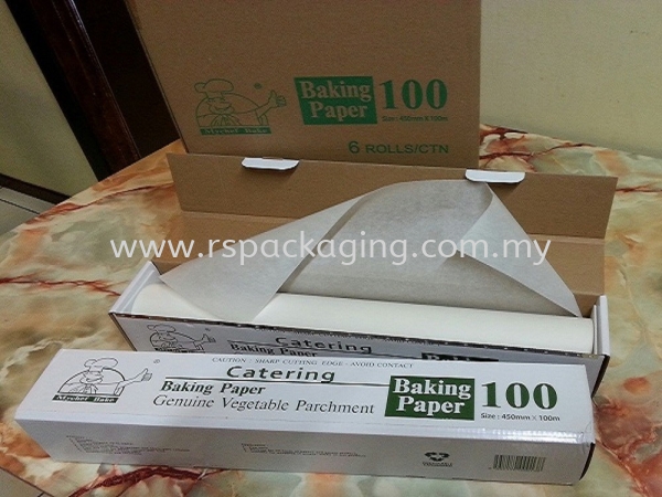 BAKING PARCHMENT 450mm X 100m M.o.q (6 rolls) FOOD WRAP ALUMINIUM FOIL AND FOOD WRAPPING Kuala Lumpur (KL), Malaysia, Selangor, Kepong Supplier, Suppliers, Supply, Supplies | RS Peck Trading