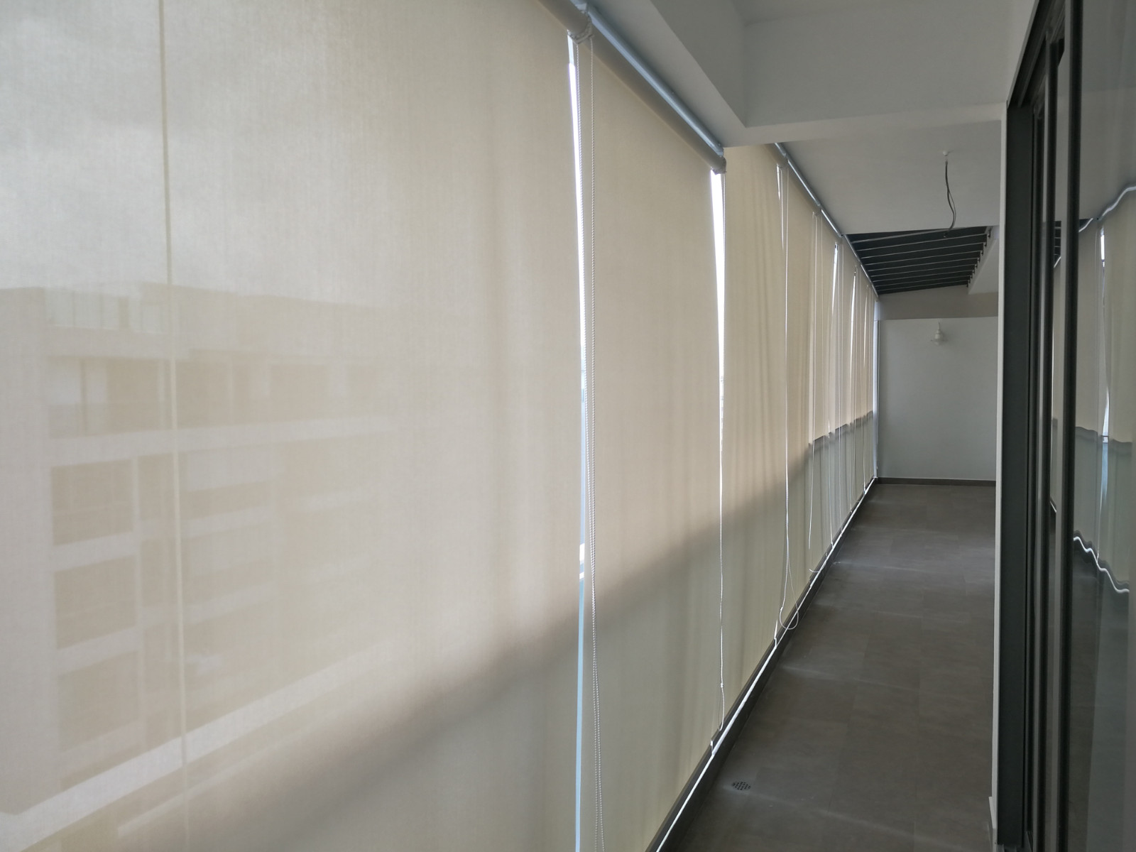 outdoor roller blind installation in JB and Singapore