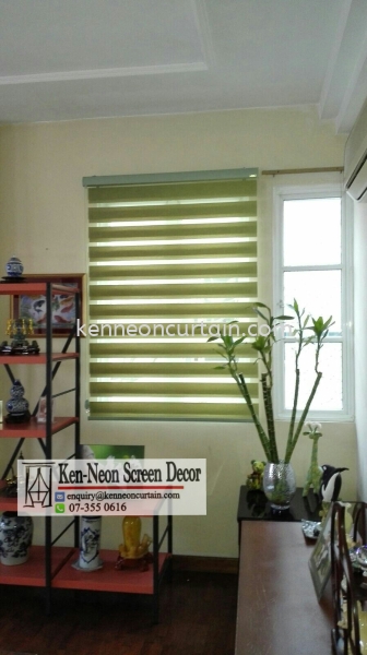 ZB 06 Rainbow blinds Supply and Installation Service Zebra Blinds Johor Bahru (JB), Malaysia, Taman Molek Supplier, Installation, Supply, Supplies | Ken-Neon Screen Decor