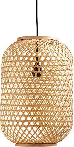 HAN 085 - BAMBOO HANGING LAMP SILINDER SHAPE
