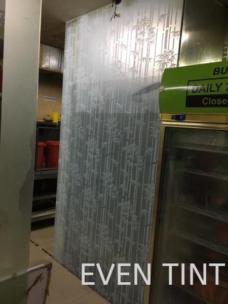 simple and nice frosted  design Frosted Film Selangor, Malaysia, Kuala Lumpur (KL), Semenyih Supplier, Suppliers, Supply, Supplies | Even Tint