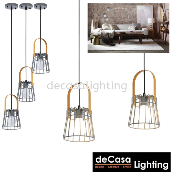 Pendant Light (PX3089-1C) Retro Loft Design Pendant Light PENDANT LIGHT Selangor, Kuala Lumpur (KL), Puchong, Malaysia Supplier, Suppliers, Supply, Supplies | Decasa Lighting Sdn Bhd