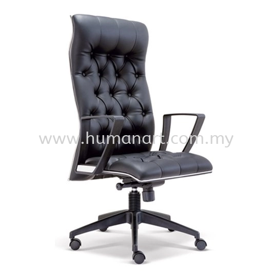 ZYRON DIRECTOR CHESTERFIELD LEATHER OFFICE CHAIR - malaysia | kl pj | seremban