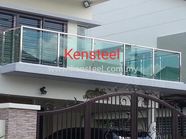 SS304 Glass fencing_038 Stainless steel Glass fencing Seri Kembangan, Selangor, Kuala Lumpur, KL, Malaysia. Supplier, Suppliers, Supplies, Supply | Kensteel