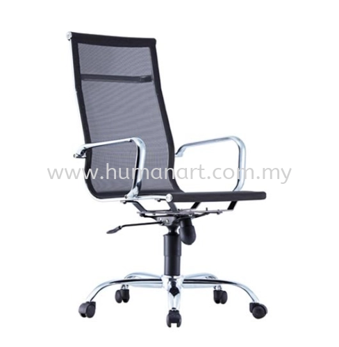 MANJAR HIGH BACK ERGONOMIC CHAIR | MESH OFFICE CHAIR IMBI KL MALAYSIA