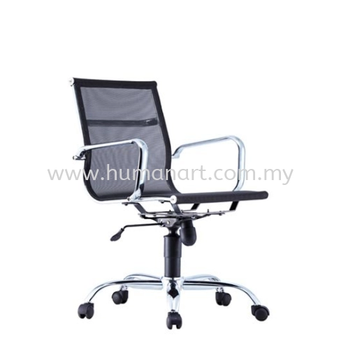 MANJAR LOW ERGONOMIC CHAIR | MESH OFFICE CHAIR PUDU KL MALAYSIA