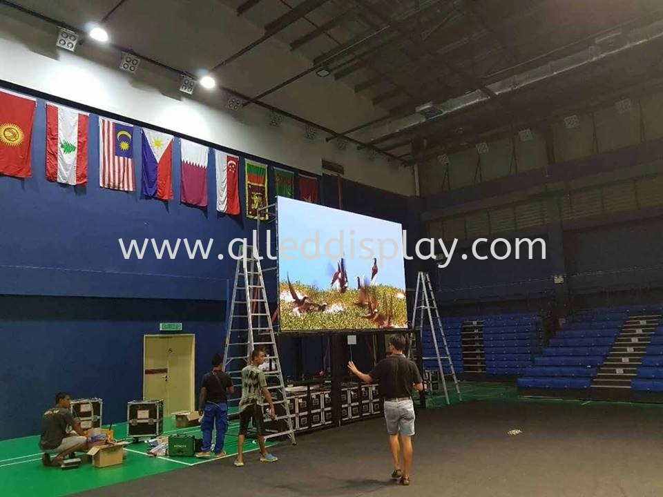 Projects Of Badminton Court Sports Center Led Display Screen Johor Bahru Jb Johor Malaysia Manufacturer