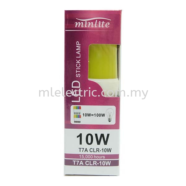 Minlite T7A CLR-10W STICK LAMP LED LIGHTING Selangor, Malaysia, Kuala Lumpur (KL), Batu Caves Supplier, Suppliers, Supply, Supplies | ML Electric Sdn Bhd