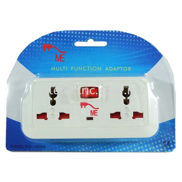 ME MULTIPLE ADAPTOR WITH 4 OUTLETS Multi Adaptor Plug Adaptor & sockets Selangor, Malaysia, Kuala Lumpur (KL), Batu Caves Supplier, Suppliers, Supply, Supplies | ML Electric Sdn Bhd