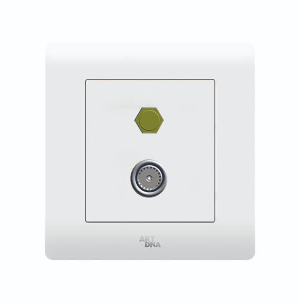 TV & SATELLITE SOCKET (ASTRO) Pure White A38 Modern Series Johor Bahru (JB), Malaysia, Selangor, Kuala Lumpur (KL) Supplier, Suppliers, Supply, Supplies | Art Dna (M) Sdn Bhd