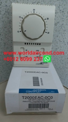 JOHNSON CONTROLS THERMOSTAT T2000-EAC-0C0