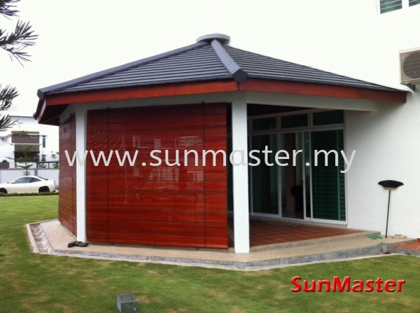 Bamboo Outdoor Blinds Bamboo Blinds Outdoor Blinds Blinds Melaka, Malaysia Supplier, Suppliers, Supply, Supplies | Sun Master Trading & Construction