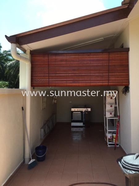 Bamboo Outdoor Blinds Bamboo Blinds Outdoor Blinds Blinds Melaka, Malaysia Supplier, Suppliers, Supply, Supplies | Sun Master Trading & Construction