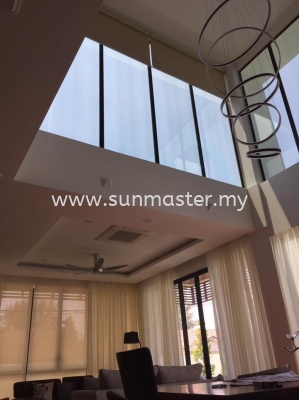 Motorized Retractable indoor Awning