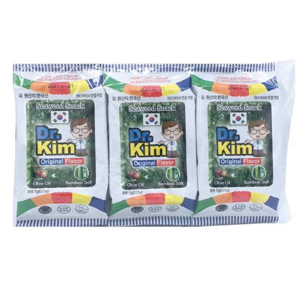 Dr.Kim Seaweed Snack Original SNACKS & COOKIES Malaysia, Selangor, Kuala Lumpur (KL), Klang, Petaling Jaya (PJ) Manufacturer, Wholesaler, Supplier, Importer | Matahari Sdn Bhd