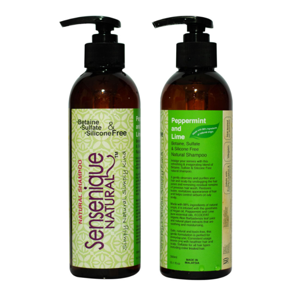 Sensenique Natural Peppermint and Lime Shampoo SKIN CARE Malaysia, Selangor, Kuala Lumpur (KL), Klang, Petaling Jaya (PJ) Manufacturer, Wholesaler, Supplier, Importer | Matahari Sdn Bhd