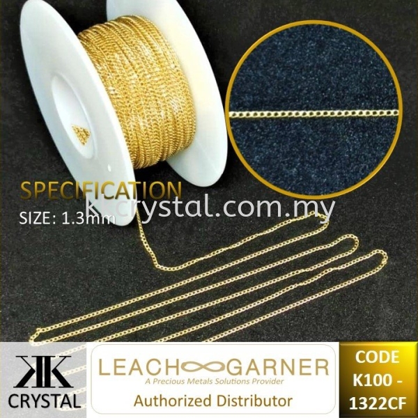 Suasa (Gold Filled), Extension (Chain), 1322CF, 0.5meter/pack Extension, Chain Suasa (Gold Filled) Kuala Lumpur (KL), Malaysia, Selangor, Klang, Kepong Wholesaler, Supplier, Supply, Supplies | K&K Crystal Sdn Bhd
