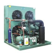 Semi Hermetic Bitzer Two Stage Compressor Condensing Unit