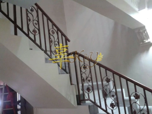 Wrought iron Steel Staircase 