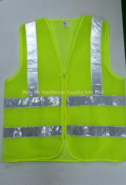 Netting Safety Vest w. 4 pvc reflective tape Safety Vest PPE Selangor, Malaysia, Kuala Lumpur (KL), Klang Supplier, Suppliers, Supply, Supplies | Way Ne Hardware Supply Sdn Bhd