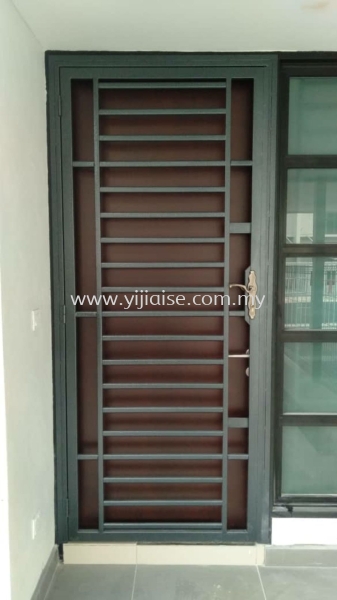  Single Door Door Metal Works (Grill) Johor Bahru (JB), Gelang Patah, Malaysia, Taman Pelangi Service, Contractor | Yijia Iron Steel Engineering Sdn Bhd