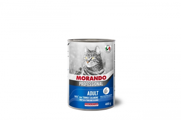 01264 MP PATE with TUNA AND SALMON 400g Morando Professional - Wet in Tins Cat Food Morando Selangor, Malaysia, Kuala Lumpur (KL), Sungai Buloh Supplier, Suppliers, Supply, Supplies | Petopet Marketing Sdn Bhd