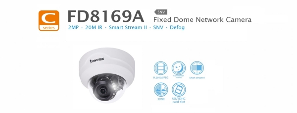 FD8169A. Vivotek Fixed Dome Network Camera VIVOTEK CCTV System Johor Bahru JB Malaysia Supplier, Supply, Install | ASIP ENGINEERING