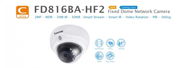 FD816BA-H. Vivotek Fixed Dome Network Camera VIVOTEK CCTV System Johor Bahru JB Malaysia Supplier, Supply, Install | ASIP ENGINEERING