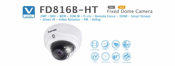 FD816B-HT. Vivotek Fixed Dome Camera VIVOTEK CCTV System Johor Bahru JB Malaysia Supplier, Supply, Install | ASIP ENGINEERING