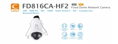 FD816BA-H. Vivotek Fixed Dome Network CameraFD816CA-HF2. Vivotek Fixed Dome Network Camera