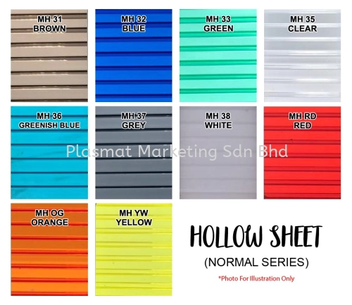 Polycarbonate Hollow Sheet