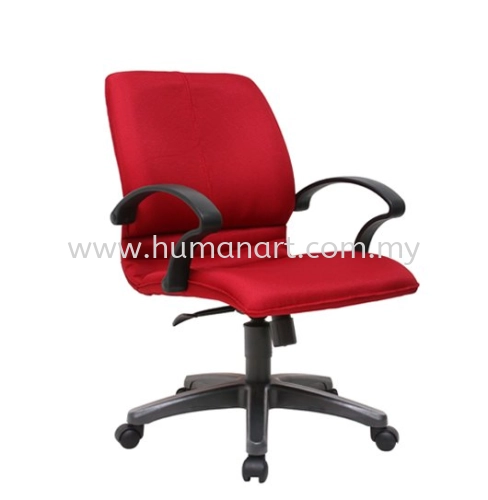 BONZER LOW BACK STANDARD CHAIR | FABRIC OFFICE CHAIR BATU CAVES SELANGOR