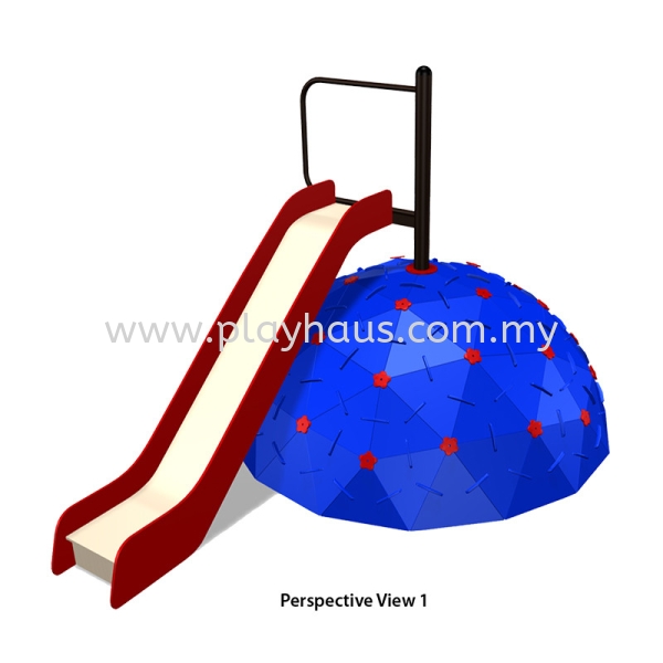 PH - Dome Slider - 2 Theme Children Playground Equipments Malaysia, Selangor, Kuala Lumpur (KL), Shah Alam Supplier, Manufacturer, Supply, Supplies | Play Haus Sdn Bhd