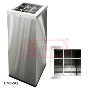 Umbrella Bins - UMS-SQ Umbrella Bins Malaysia Manufacturer | Evershine Stainless Steel Sdn Bhd