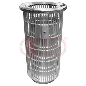 Rubbish Bins - RB-1006S Hygienic Ashtray & Waste Bins Malaysia Manufacturer | Evershine Stainless Steel Sdn Bhd