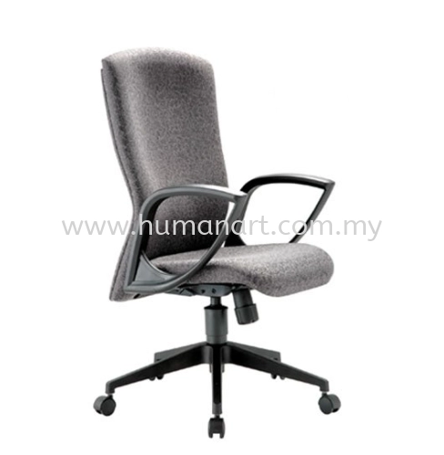 IKENO MEDIUM BACK STANDARD CHAIR | FABRIC OFFICE CHAIR SETIAWANGSA KL MALAYSIA